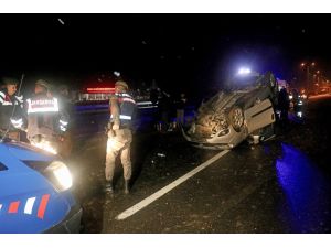 Düzce'de trafik kazası: 4 yaralı