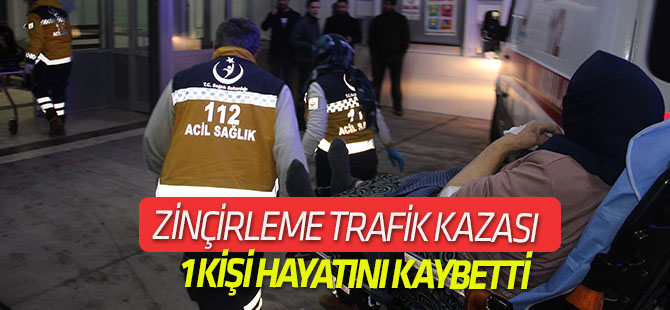 Konya'da zincirleme trafik kazası