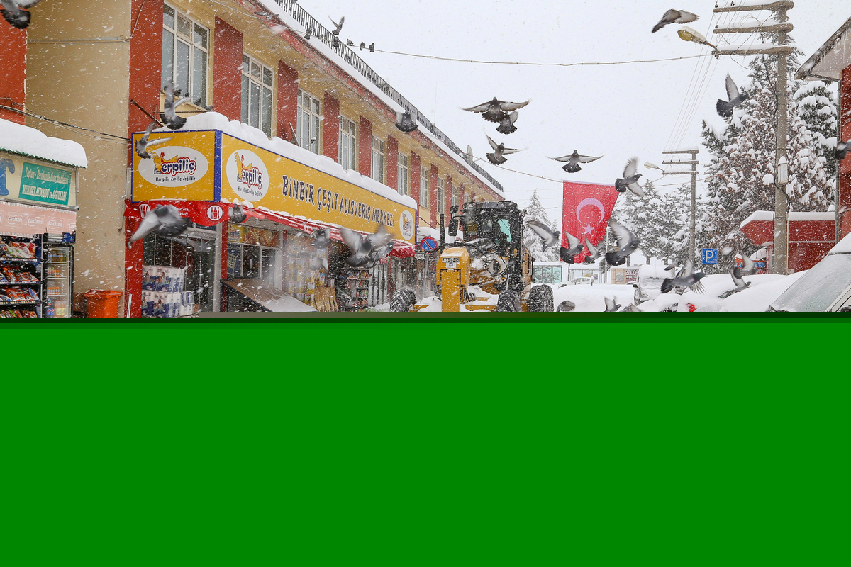 Hadim’de Kar Temizleme Çalışmaları