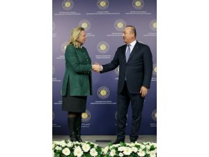 Çavuşoğlu-Kneissl ortak basın toplantısı