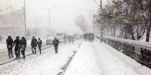 Konya'da kar tatili!