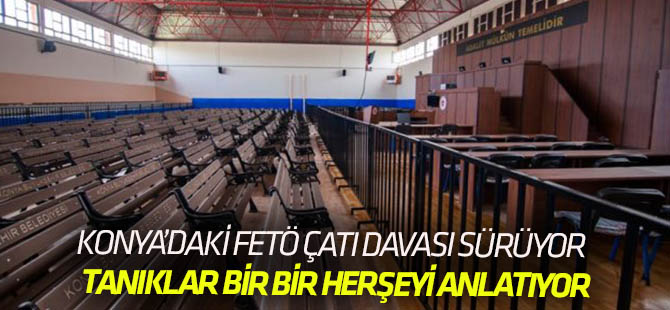 Konya'daki FETÖ/PDY çatı davası