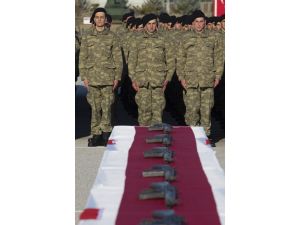 Zırhlı Birliklerde yemin töreni