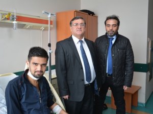 Grip yüzünden kalbi büyüdü