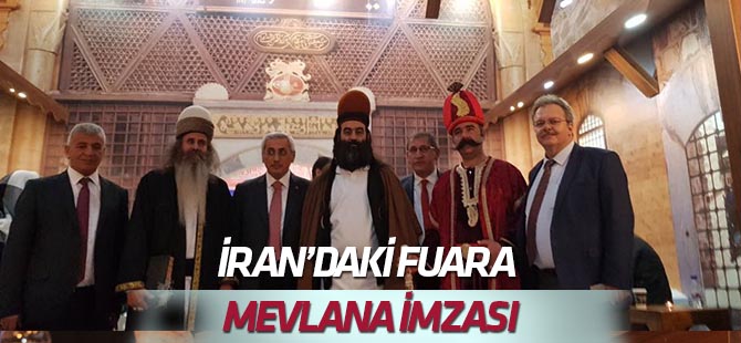 İran’da Mevlana imzası