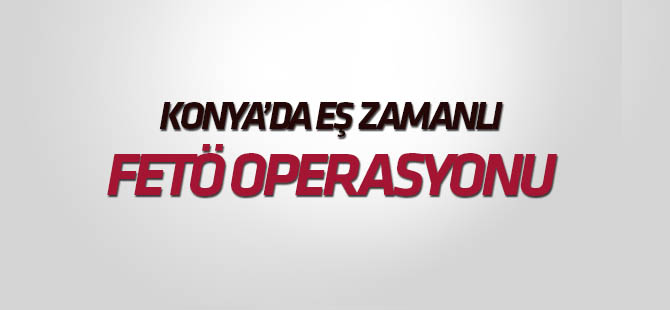 Kayseri merkezli 17 ilde FETÖ/PDY operasyonu