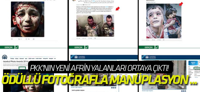 PKK'nın yeni Afrin yalanları ortaya çıktı!