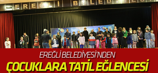 Çocuklara tatil eğlencesi