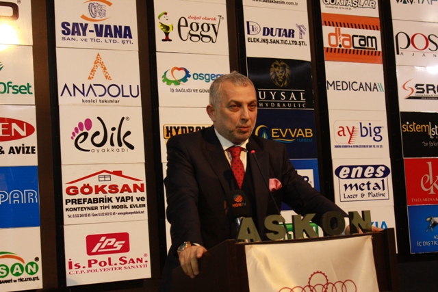Metin Külünk ASKON'da konuştu