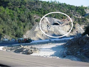 Tünel çöktü!