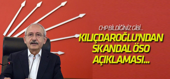Kılıçdaroğlu'ndan skandal ÖSO açıklaması...