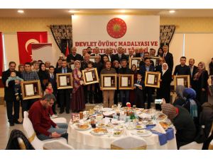 Devlet Övünç Madalyası ve Beratı töreni