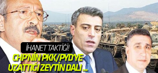 CHP'nin PKK/PYD'ye uzattığı zeytin dalı Güneş'in manşetinde...