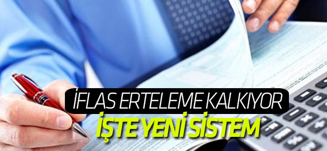 Bakan Akdağ "İflas ertelemeyi kaldırıyoruz!"