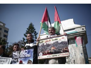 Gazze'de "Kudüs'e destek yürüyüşü"