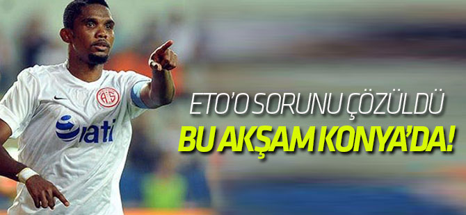 Konyaspor Eto'o'dan vazgeçmiyor!