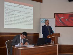 İlçe Milli Eğitim Müdürleri Toplandı