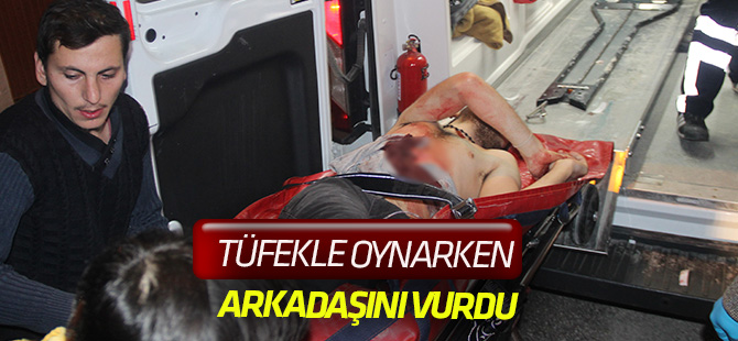 Kazayla arkadaşlarının yanında kendini vurduğu iddiası