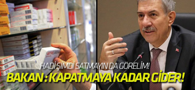 Bakan Demircan: Canlarını yakacağız kapatmaya kadar gider!