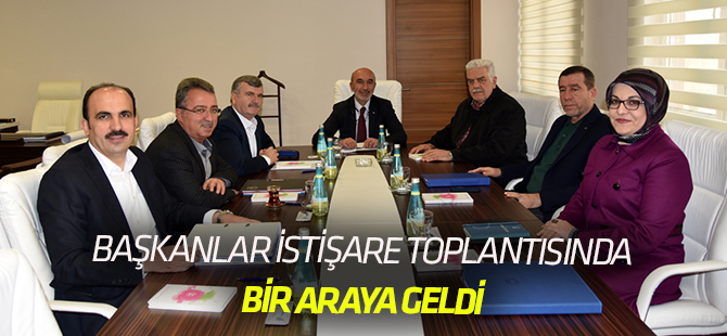 Başkanlar Selçuklu'da Yatırımları Değerlendirdi