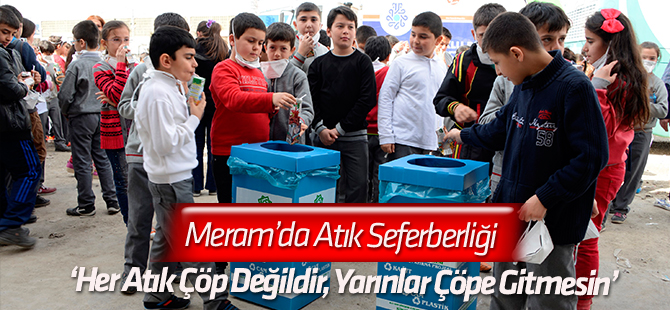 Meram’da çevre duyarlılığı
