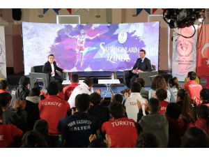 Halil Mutlu, Gaziantepli genç sporcularla buluştu