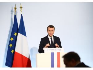 Macron: "Saldırı kimyasal tesislere yapıldı"
