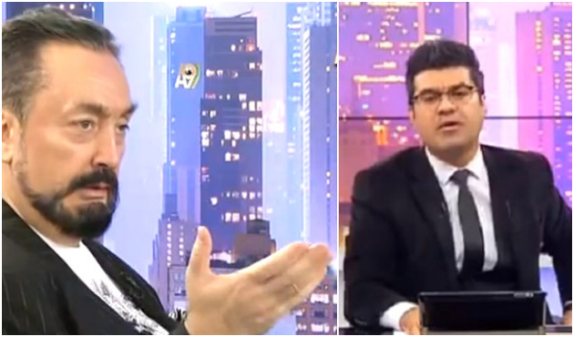 Haber spikerinin Adnan Oktar isyanı! / VİDEO