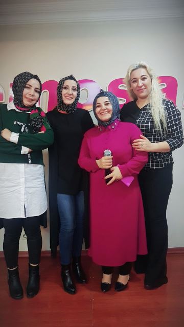 Hayır gönüllüleri bir araya geldi