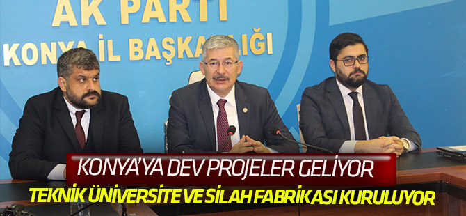 Konya dev projelerle büyüyor