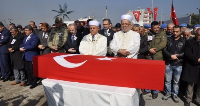 İskenderun şehidini uğurladı