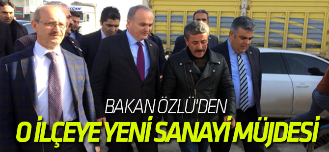 Bakan Özlü'den Ereğli'ye Yeni Sanayi Müjdesi