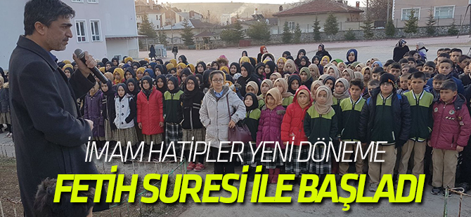 İmam Hatipler Yeni Döneme  Fetih Suresiyle başladı