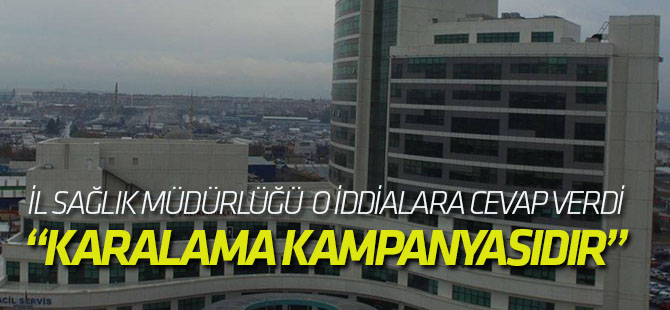 Sağlık Müdürlüğü'nden '400 çocuk doğum yaptı' iddialarına açıklama