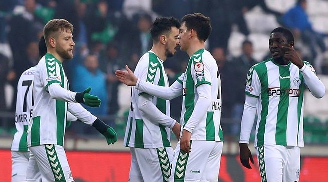 Konya'nın golü taraftarı coşturdu