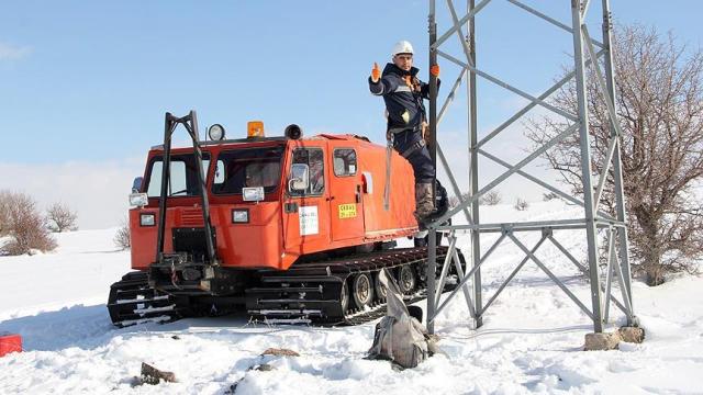 'Enerji timleri' kara kışta işbaşında