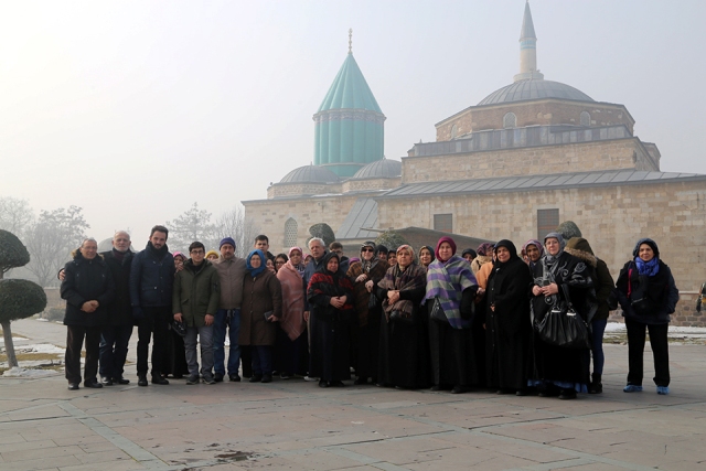 Mevlana Diyarı Konya'yı Geziyorlar