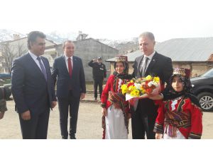 Vali Gül'den Doğanşar ilçesine ziyaret