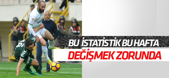 Bu istatistik bu hafta değişmek zorunda!