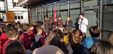 Yöntem Kolejinden Afrin  Ve Şehitler İçin Dua