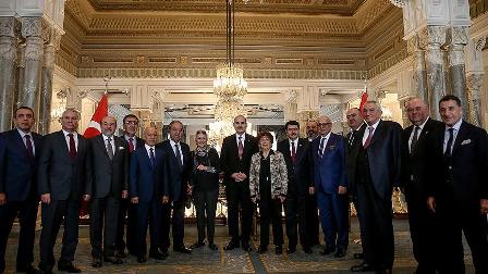 Bakan Soylu, Ermeni vakıf temsilcileriyle görüştü