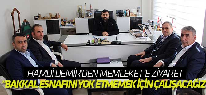 "Bakkal esnafını yok etmemek için çalışacağız"