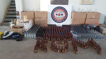 Mersin'de sahte içki operasyonu