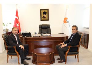 ÖSYM Başkanı Özer'e Boşnakça sınavı için teşekkür ziyareti