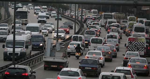 Konya, otomobil sayısında 6’ncı