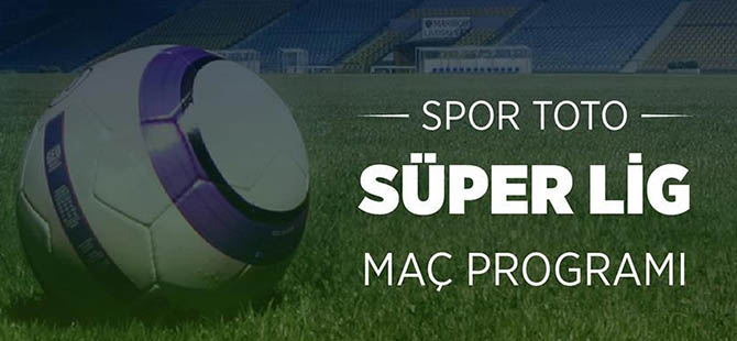 Futbolda haftanın programı