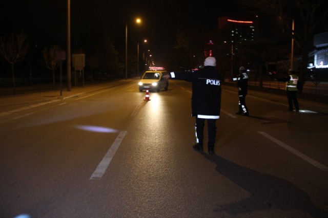 Konya'da 26 alkollü sürücüye yaklaşık 70 bin lira ceza