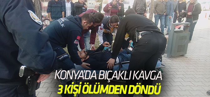 Ereğli'de bıçaklı kavga: 3 yaralı