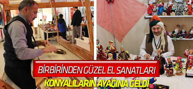 Serginin dikkat çeken sanatları
