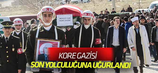 Konyalı Kore Gazisi törenle son yolculuğuna uğurlandı